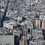 Blick auf die Hochhäuser von New York